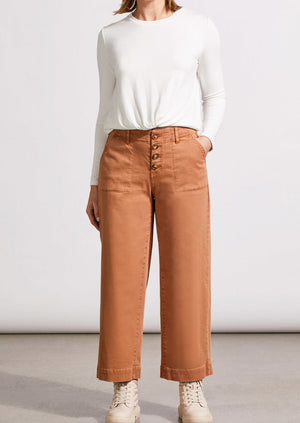 Audrey, Wide Crop, Button Fly, Stretch, Pocket, Sailor Pant, Sienna, Tribal Canada, Winnipeg, Manitoba