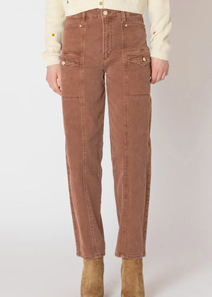 Brunette Barrel Leg Pant