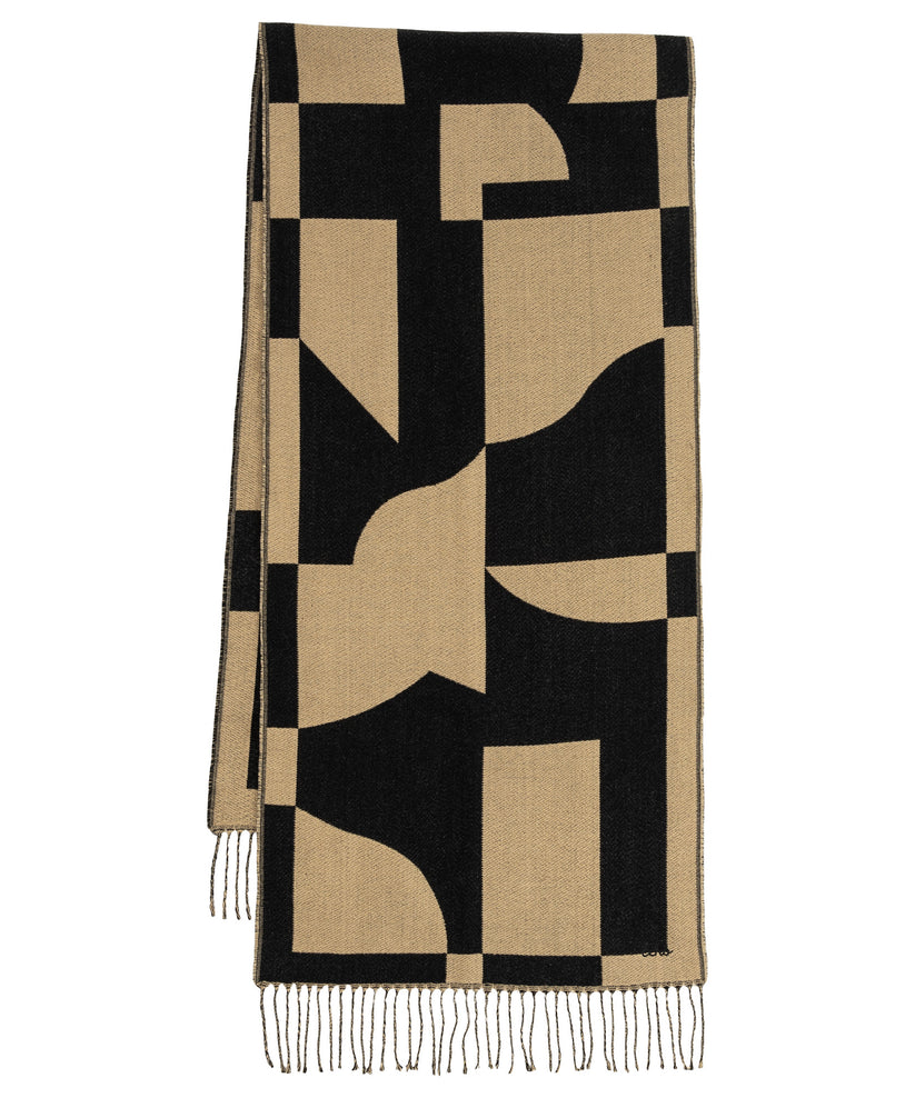 Geo Jacquard Scarf