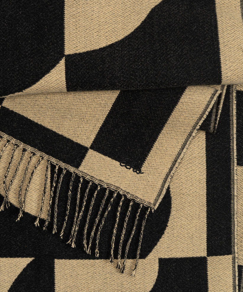 Geo Jacquard Scarf