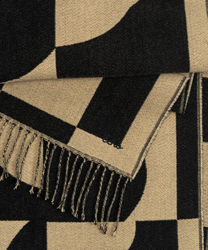 Geo Jacquard Scarf