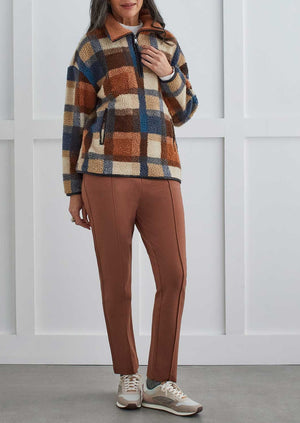 Margaret Teddy Zip Up Jacket