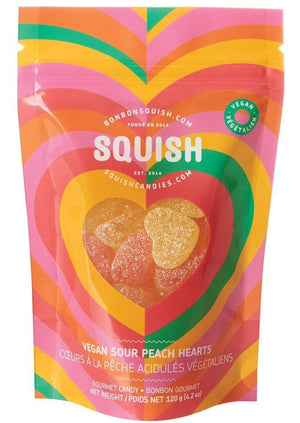 Vegan Sour Peach Hearts
