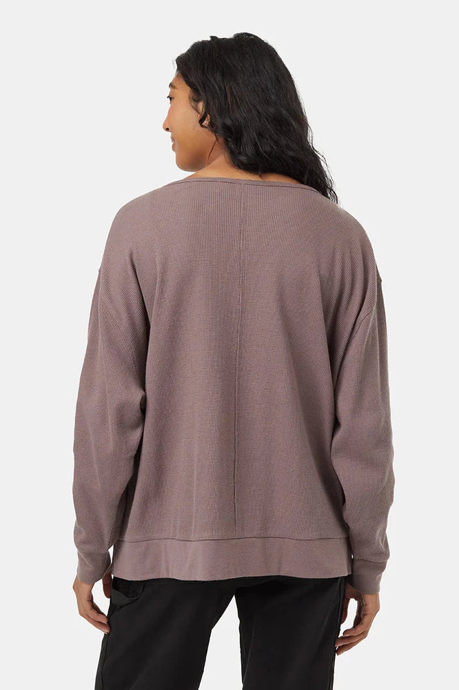 TreeWaffle Deep V-Neck Long Sleeve