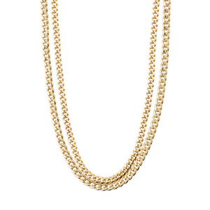 Pilgrim Jewelry Blossom gold plated curb chain 2 in 1 necklace Manitoba Canada