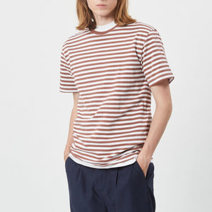 Minimum mens organic cotton striped t-shirt Manitoba Canada