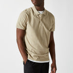 Minimum fashion mens organic cotton beige tan seneca rock zane 2.0 t-shirt polo Manitoba Canada