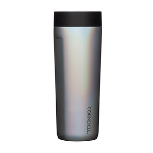 
            
                Load image into Gallery viewer, Spillproof Corkcicle 17oz prismatic commuter cup coffee tumbler
            
        