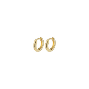 Pilgrim Jewelry minimalist Tyra gold mini hoop earrings Manitoba Canada