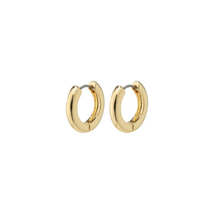 Pilgrim Jewelry Tyra chunky gold plated hoop earrings Manitoba Canada