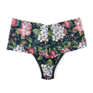 
            
                Load image into Gallery viewer, Baroque Blooms Retro Thong
            
        