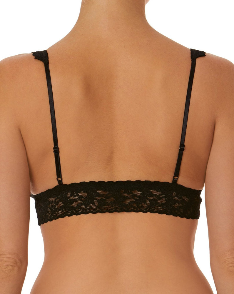 Hanky Panky soft unstructured lightly supportive stretch lace bralette in black Manitoba Canada