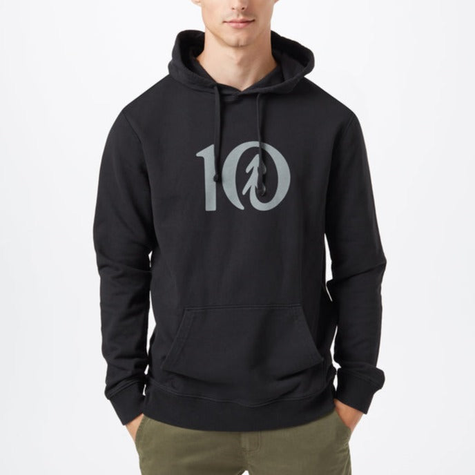 10 Tree soft fleece logo hoodie