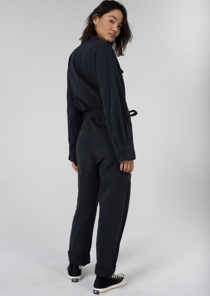 
            
                Load image into Gallery viewer, Unpublished lightweight nadia blue note boiler suit coverall Manitoba Canada
            
        