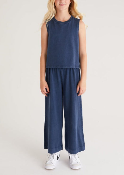 Z Supply girls kids scout and sloane cotton jersey wide leg pant and tank set Manitoba Canada