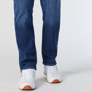 Essential mens straight leg tencel cotton jeans