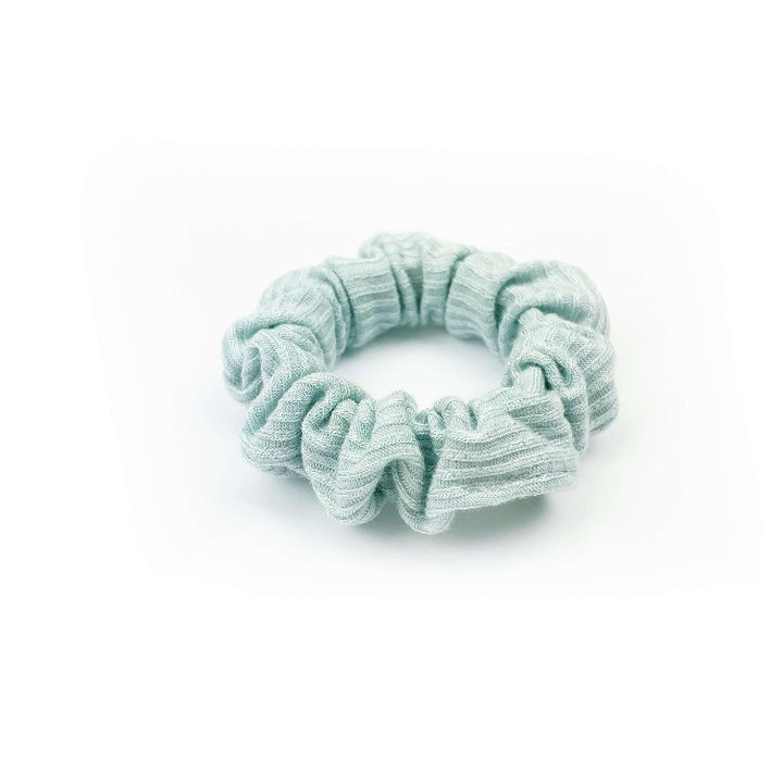 French Ribbed Thin Scrunchie (Multiple Colours)