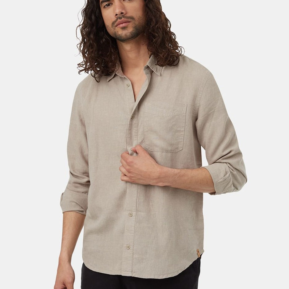 Hemp Button Front Shirt